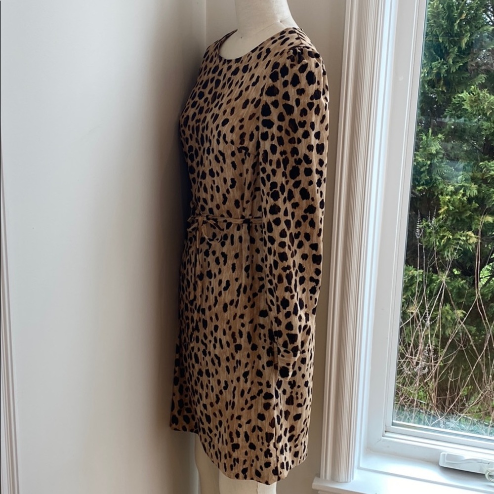 Wild Cat printed sheath dress with tie waist - Picture 4 of 8